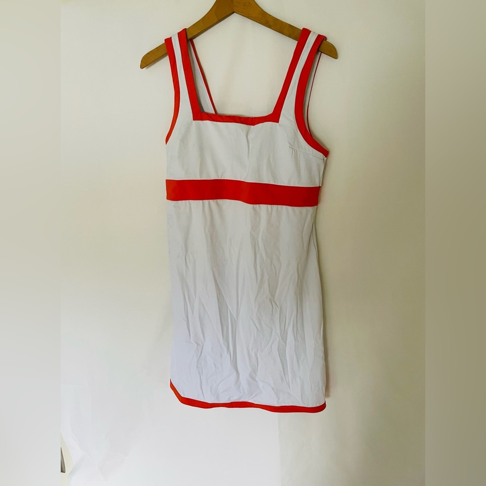 Addison Bay White and Red Dress
